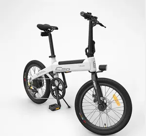 HIMO C20 36 20 Polegadas Dobrar Bicicleta Dobrável V 250W 10 Ah Bateria 25 KMH 80km Gama ciclo Pedal Bicicleta Elétrica Ciclomotor Elétrico