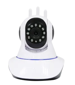 N-eye 960 P Beveiliging Draadloze IR Robot Camera IP Wifi H.264 P2P Wifi PTZ Camera met 3 antennes