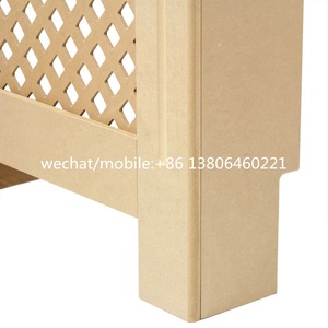 SG-LL118 <span class=keywords><strong>Radiateur</strong></span> Couvre Bois <span class=keywords><strong>MDF</strong></span> Treillis Grill Chauffage Moderne Maison Armoire Étagères - Product Image 5