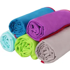 High Quality Custom Print Outdoor Duplexed Sport Towel Embroidered Sand Free Microfiber Sports Bath Beach Towel