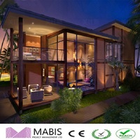 Maisons préfabriquées en Thaïlande Maison préfabriquée moderne en duplex