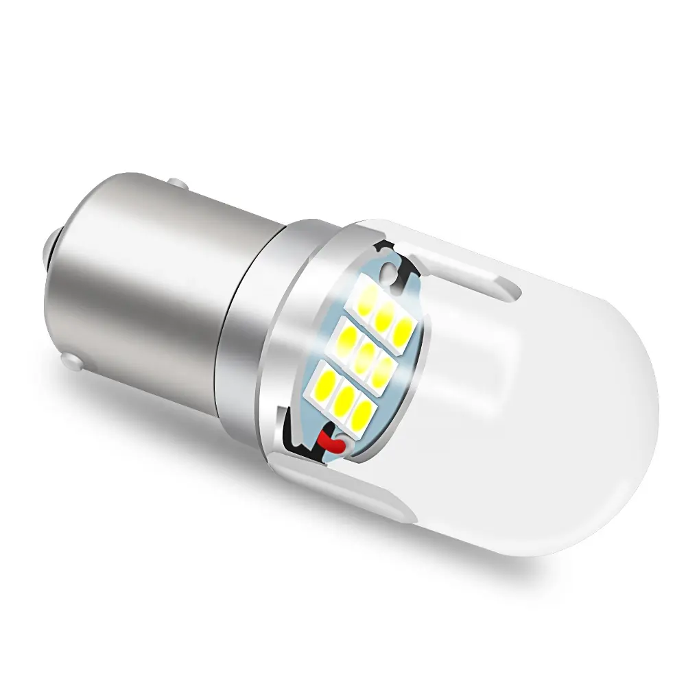 Fornitore professionale 3 W Lampade 1156 9 Smd 3030 Canbus Led Indicatori di direzione Lampadina