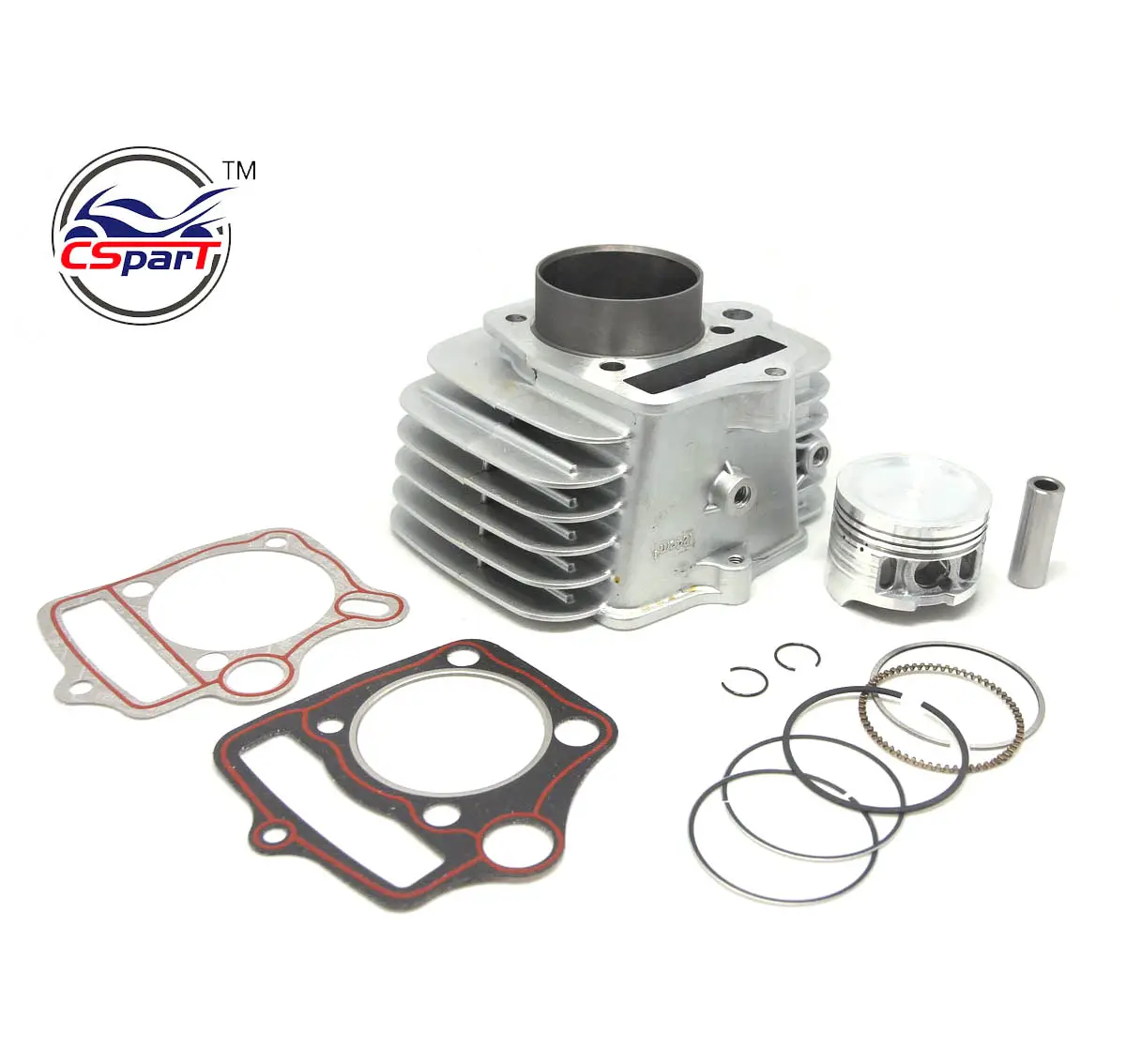 52,4 MM 13MM 78MM Zylinder kit Für Loncin Skyteam 125CC 1P52FMI Motor Dirt Bike Teile