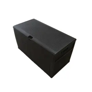 Outdoor Garden Storage Box 450L Large Outdoor Plastic Storage Box Garden Furniture Chest Deck Box