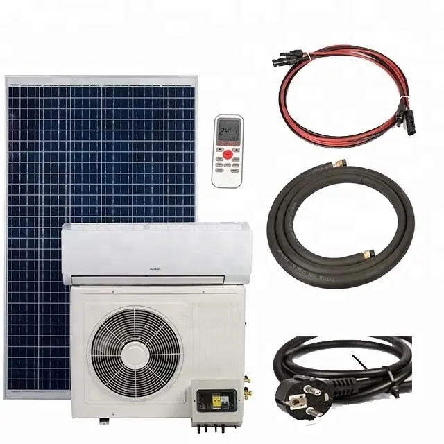100% solar energy air conditioner 9000btu Solar Panel Air Conditioning