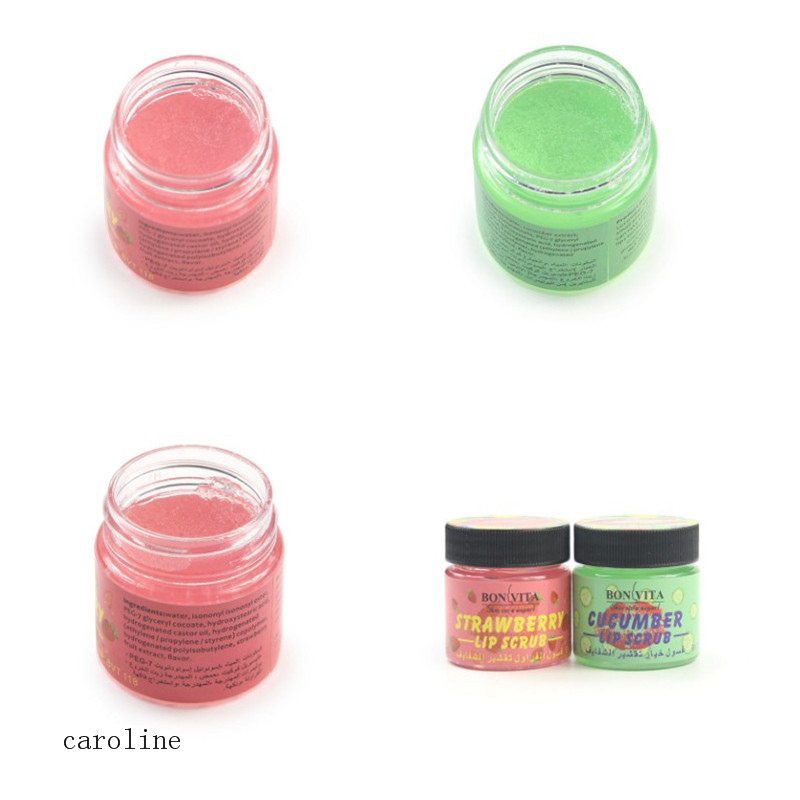 Private Label Горячая продажа бальзам для губ фруктовый аромат органический скраб для губ