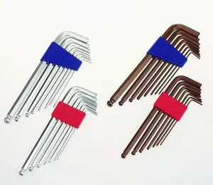 7 Cái Hex Key Allen Bóng Kết Thúc Cờ Lê