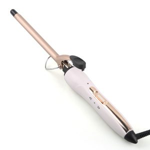 JINDING X836 Digital anzeige Mini Curler 9mm Curly Hair Stick Super dünne elektrische Roller Locken wickler Hair Curling Tools