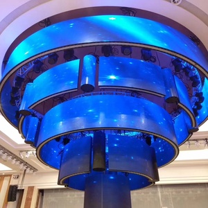 Hình Dạng Tùy Chỉnh Và Chiếu Cong Màn Hình Thương Mại Đầy Đủ Màu P2.5 Biển Hiệu <span class=keywords><strong>Led</strong></span> Tùy Chỉnh - Product Image 1