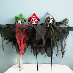 Precio de fábrica más barato de espuma de material de tela grande fantasma espantapájaros para halloween - Product Image 1