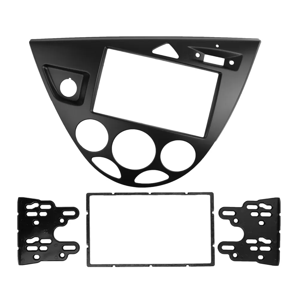 Stereo Panel for 2006 Ford Fiesta/ Focus Fascia Double Din Radio Refitting Dash Installation Trim Kit Face right hand drive
