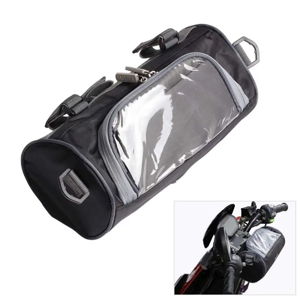 Waterproof Bike Handlebar Bag For Riding Bike Accessory Phone Cycling Mount Front Storage Bag Motorcycle Handlebar Container