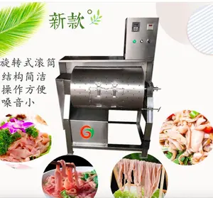 slaughterhouse equipment offal processing machine chicken intestine cleaning machine emptying pig intestines