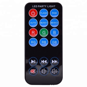 Control remoto 6 * 1W llevó la luz mágica de cristal de la bola <span class=keywords><strong>Disco</strong></span> de la bola que destella par Luz - Product Image 5