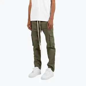 Pantalons cargo à 6 poches pour hommes, nouveau design, vente en gros,