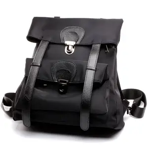 Toptan çanta düzenleyici için geri paketi-Lymech New Wholesale Organizer Fashion Back Pack Real Genuine Leather Backpack Bag For Lady Women Girl Female Manufacturer