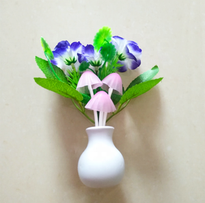 Hiện đại <span class=keywords><strong>LED</strong></span> thay đổi màu sắc cảm ứng nấm ánh sáng tiết kiệm năng lượng trắng đêm đèn với cảm biến cho chiếu sáng nhà AC Powered - Product Image 3