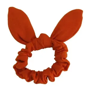 Bande élastique pour attacher les cheveux, chouchou à la mode, oreilles de lapin, porte-queue de cheval, nœud papillon, pièces