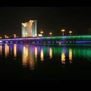 Cina Produsen Dekorasi Outdoor Jembatan Air Terjun Air Mancur untuk Taman