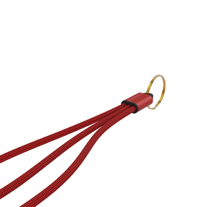 De diseño de moda llavero v8 tipo-A + tipo-c usb <span class=keywords><strong>cable</strong></span> <span class=keywords><strong>2</strong></span> en 1 <span class=keywords><strong>cable</strong></span> usb de <span class=keywords><strong>cable</strong></span> de carga rápida - Product Image 1