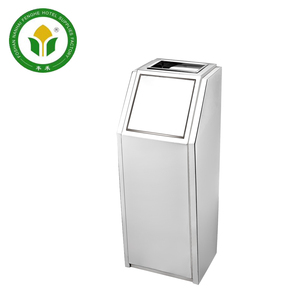 Ngoài Trời Lớn Kim Loại Đúp Lật Rác <span class=keywords><strong>Bin</strong></span> Thùng Rác Thùng Rác - Product Image 4