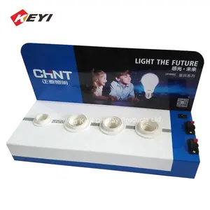 E27 Lampu Tester untuk Toko 4 Bulb Basis Lampu LED Display Pameran Dagang