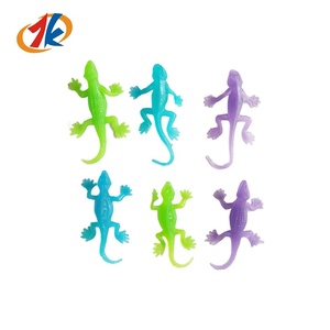 TPR Sticky Lizard Stretchy Finger Flying Sling shot Werbe geschenk Mini Streich Trick Urlaub sensorisches Spielzeug Zappeln Spielzeug Kinder Kunststoff - Product Image 2