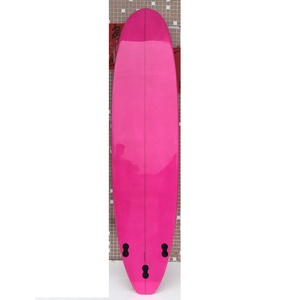 8'0エポキシファンボードサーフボード高品質ピンク樹脂ティントサーフボード - Product Image 2