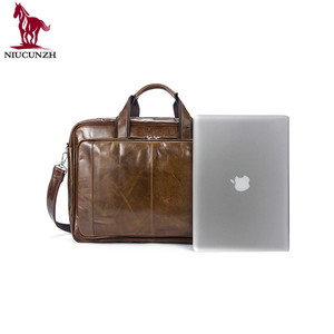 OEM ODM personalizado negocios de cuero mensajero portátil bolso maletín importación al por mayor bolso de mano de China - Product Image 1
