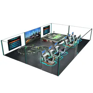 वयस्क 9D वी. आर. थीम पार्क मनोरंजन उपकरण आर्केड सिक्का संचालित आभासी वास्तविकता खेल केंद्र