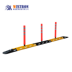 Divisores de Carril de Goma al por Mayor para Seguridad Vial, Postes Delimitadores con <span class=keywords><strong>Base</strong></span> - Product Image 5