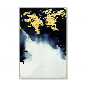 Moderno arte de la pared hecha a mano abstracto de oro de pintura <span class=keywords><strong>al</strong></span> óleo sobre lienzo - Product Image 6