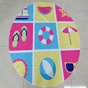 De cráneo impresión reactiva turco <span class=keywords><strong>Toalla</strong></span> de <span class=keywords><strong>playa</strong></span> redonda - Product Image 4