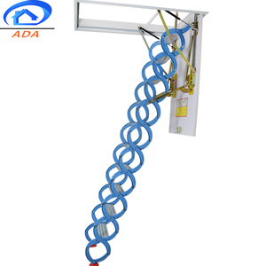 Populaire Pliant En Aluminium Coulissantes Échelles <span class=keywords><strong>de</strong></span> <span class=keywords><strong>Grenier</strong></span> - Product Image 3