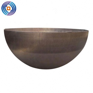 Pressage à froid Tuyaux En Acier Au Carbone Hémisphère Tête Tête Plat Fin Cap - Product Image 2