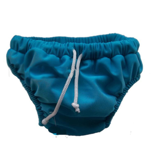 Pañal de natación de bebé reutilizable impermeable y lavable de microfibra para nadadores activos - Product Image 2