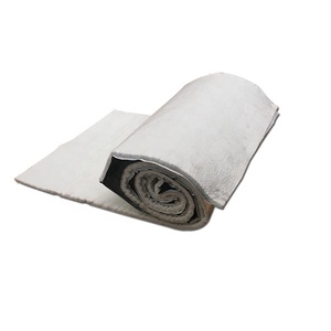 Résistant À la chaleur Ignifuge <span class=keywords><strong>Feutre</strong></span> Aiguilleté En Fiber de <span class=keywords><strong>verre</strong></span> couverture Avec Une Feuille D'aluminium - Product Image 3