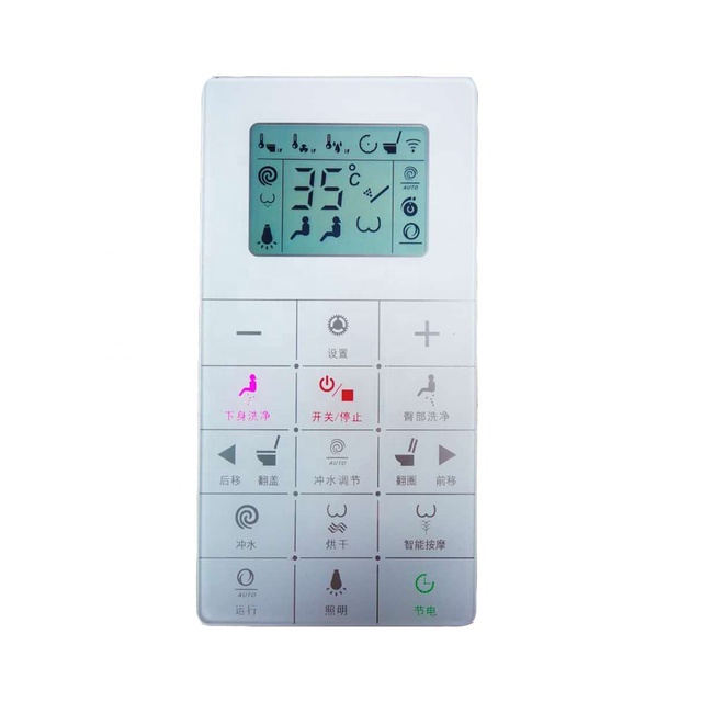 Customized Programmable 2.4ghz Remote Control for Smart Hotel Wc Toilet