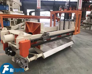 40m2 automatic filter press with auto cloths washing device, China famous Filter Press Wholesalers
