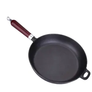 Wholesale Round Cast Iron Frying Pan/Skillet