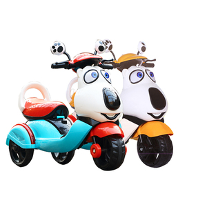 <span class=keywords><strong>Moto</strong></span> Elettrica per Bambini in Plastica con Musica, Durevole, Batteria 6V, Design Adorabile a Forma di Cane o Orso - Product Image 2