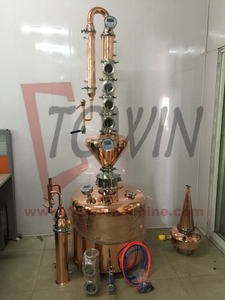 Fabrikpreis Konsistenter 300mm Rotkupfer <span class=keywords><strong>Whisky</strong></span> Rum Helm für Moonshine Stills und Alkohol Verarbeitung Towin 220V/380V - Product Image 4