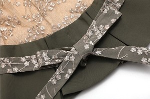 Camicette Casual da <span class=keywords><strong>donna</strong></span> eleganti estive a fiori in Organza di <span class=keywords><strong>seta</strong></span> ricamate a maniche corte con scollo Casual di ultima concezione <span class=keywords><strong>camicie</strong></span> Casual Skinny - Product Image 5