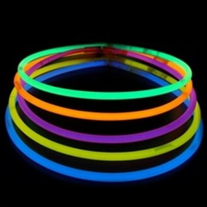 <strong>Wholesale</strong> 22 Inch Crazy Hour Glow Stick Necklace Colorful Promotional Party <strong>Supplies</strong> for Hourly Fun - Product Image 4