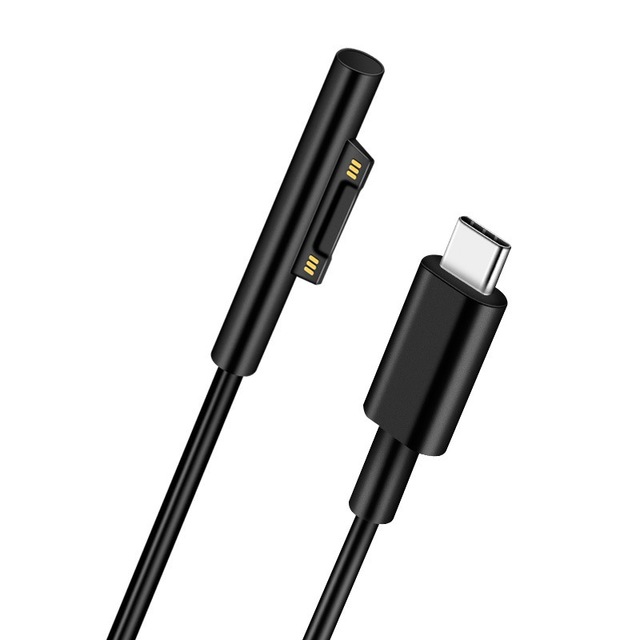 100W 1.5M USB Type-C to PD Magnetic Braid Charging Cable with 12 Months Warranty for Surface Pro 7/8/9/10