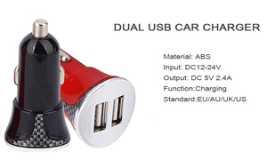 Di alta qualità universale 2 porta caricabatteria da <span class=keywords><strong>auto</strong></span> <span class=keywords><strong>ingresso</strong></span> 12 v 24 v <span class=keywords><strong>usb</strong></span> caricabatteria da <span class=keywords><strong>auto</strong></span> del telefono - Product Image 2