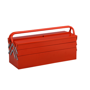 Hot Selling Professional Mobile Portable Cantilever Metal Tool Box With double handle