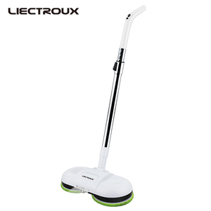 LIECTROUX F528A Vadrouille et farteuse électriques sans fil à double spin avec fonctions de pulvérisation d'eau et de cire, Robo - Product Image 1