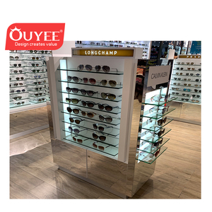 Miễn phí Đứng Khung Quang Học Hiển Thị Tầng Thường Vụ Kính Mát Hiển Thị Đứng Kính Gỗ Hiển Thị <span class=keywords><strong>Showcase</strong></span> - Product Image 2