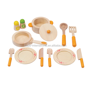 <span class=keywords><strong>Hape</strong></span> Offre Spéciale Drôle Bébé Vaisselle En Bois De Sécurité En Bois Enfants <span class=keywords><strong>Cuisine</strong></span> Jouets - Product Image 1